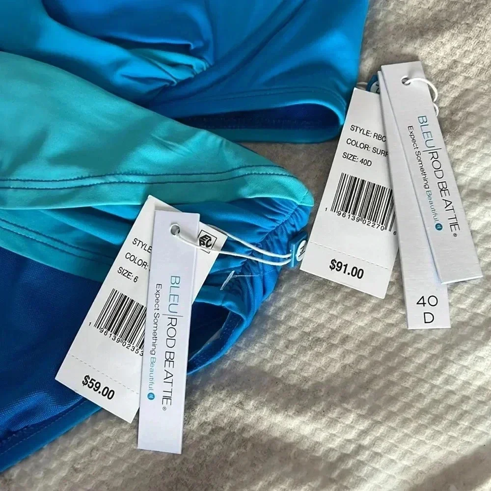 Bleu Rod Beattie Coast To Coast Underwire Molded Bikini Top and Bottom